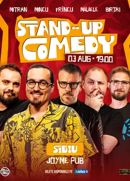 Sibiu: Mincu, Mitran, Bogdan Mălăele & Dan Birtaș, Dan Frînculescu | Stand Up Comedy Show
