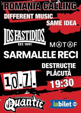 Romania Calling - Los Fastidios & Sarmalele Reci