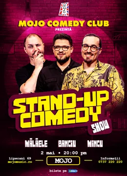 Stand-up Comedy show cu Mincu, Banciu si Malaele
