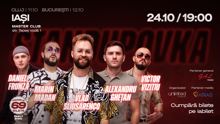 Iași: Standupovka la Iași  |  Master Club