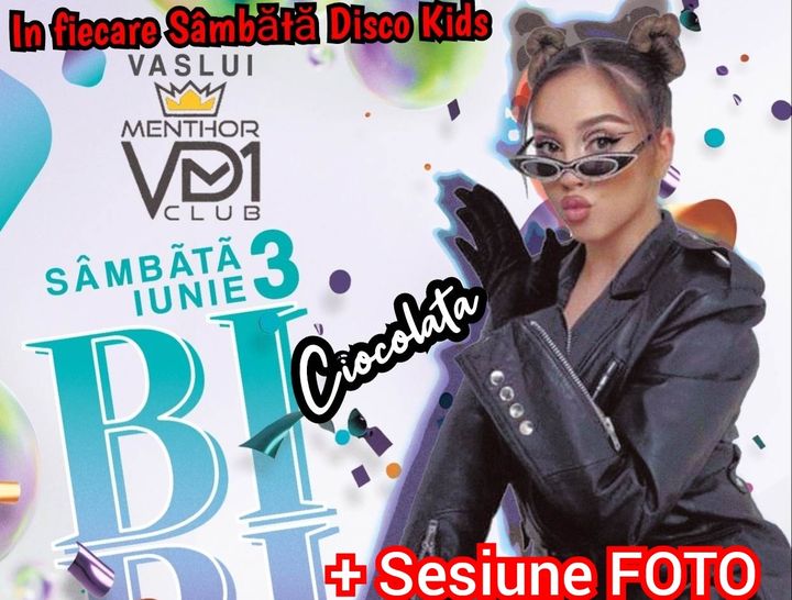 Concert Bibi cu hiturile Ciocolata & Salvați de Clopotel