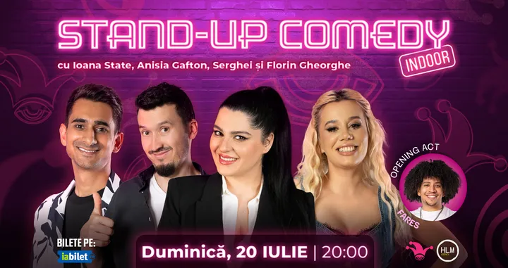 The Fool: Stand-up comedy cu Ioana State, Anisia, Serghei și Florin Gheorghe