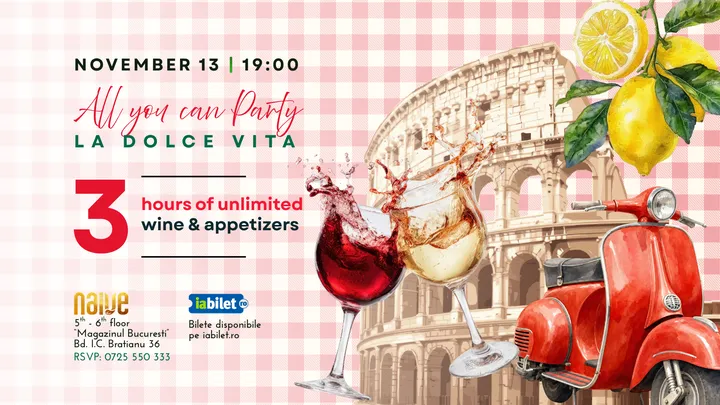 All you can Party: La Dolce Vita