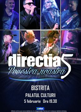 Bistrita: Concert Directia 5 - Povestea Noastra