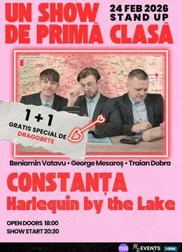 Constanța: Un Show de Primă Clasă | Stand-up Comedy cu Beniamin Vatavu, George Mesaroș și Traian Dobra