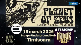 Timisoara: Planet of Zeus // Methadone Skies // AFLMSMP at Escape Underground Hub