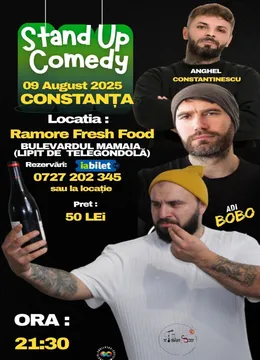 Constanta: Stand-up Comedy Show cu Ionut Tiganescu si Adi Bobo