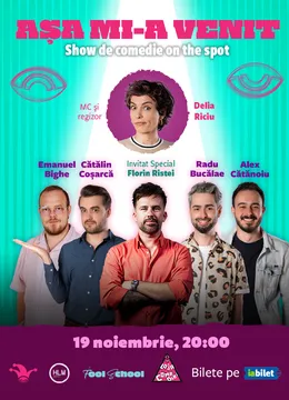 The Fool: Așa mi-a venit! | Show de comedie on the spot