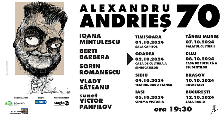 Oradea: Concert Alexandru Andries