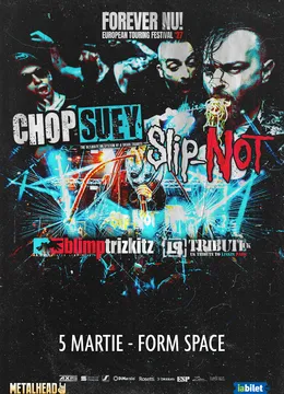 Cluj-Napoca: Forever NU!: ALL-STAR tributes: System Of A Down / Slipknot / Linkin Park / Limp Bizkit