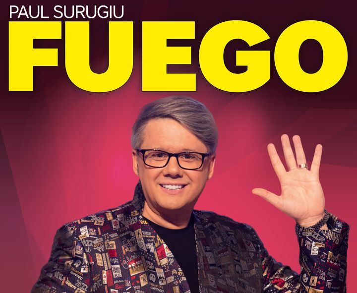Pitesti: Paul Surugiu Fuego – Concert ”Strânge-mă-n Brațe!”