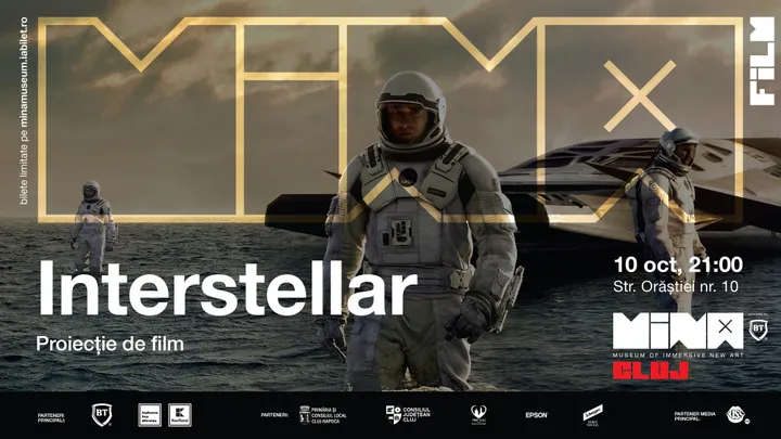 Cluj-Napoca: Interstellar (2014) - proiecție de film