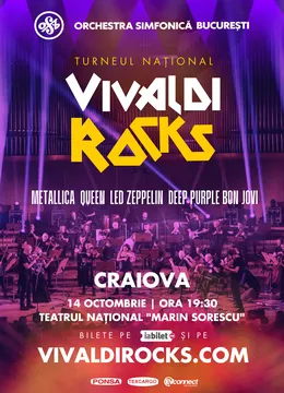 Craiova: Vivaldi Rocks - Orchestra Simfonică București