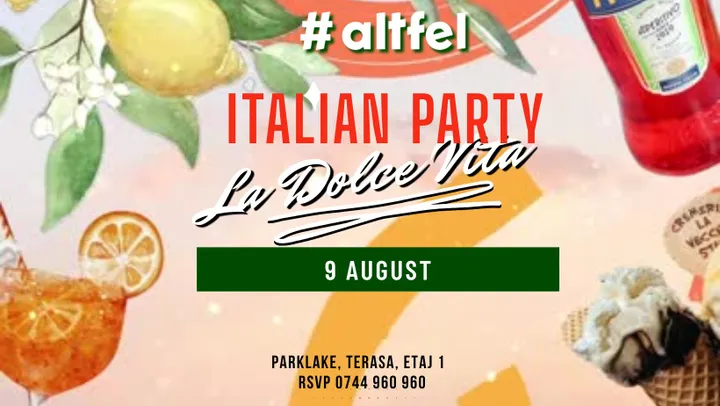 Italian Party – La Dolce Vita