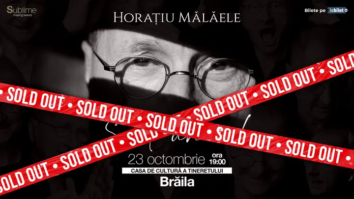 Braila: Horatiu Malaele - Sunt un Orb