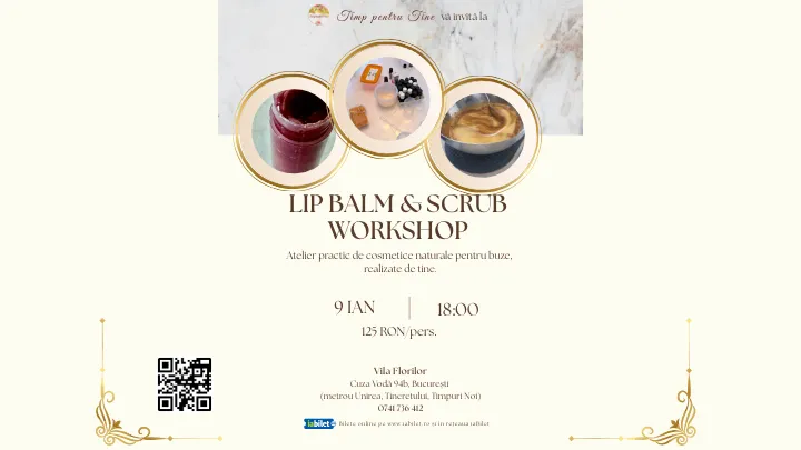 Lip Balm & Scrub Workshop