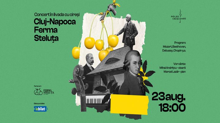 Cluj-Napoca: Concert în livada cu cireși
