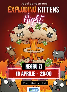 Iași: Exploding Kittens Night