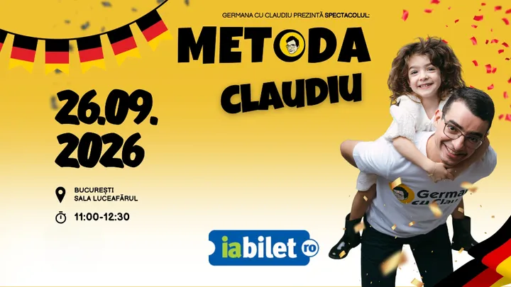 Metoda Claudiu – Spectacol Educativ Interactiv în Limba Germană