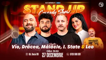 Stand-up Comedy cu Vio, Drăcea, Mălăele, Ioana State & Leo la Club 99