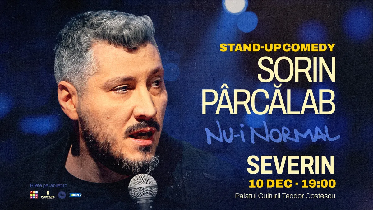 Stand-up comedy cu Sorin Pârcălab | Nu-i normal
