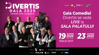 Divertis. Gala 2025 – Apă, Hrană, Comedie