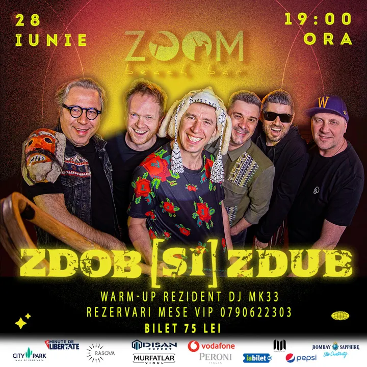 Concert Zdob si Zdub la ZooM Beach