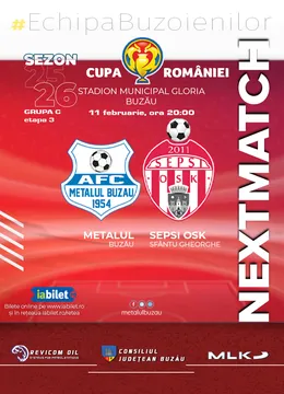 Metalul Buzau – Sepsi OSK Sfântu Gheorghe