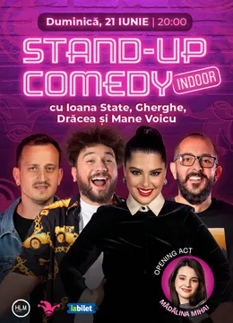The Fool: Stand-up Comedy cu Ioana State, Mane Voicu, Drăcea și Gherghe
