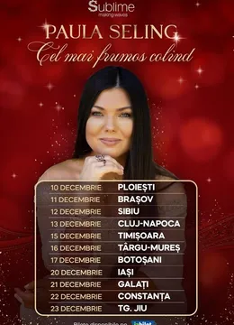 Turneu Paula Seling - “Cel mai frumos colind”