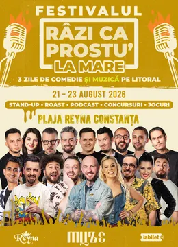 Festivalul de comedie - Razi ca prostu' la mare 2026 | Acces General