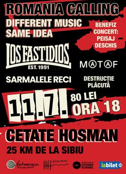 Sibiu: Benefit Concert - Peisaj Deschis