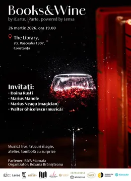 Constanta: Books&Wine by iCarte & iParte