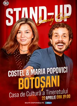 Botoșani: Costel și Maria Popovici - Stand Up Comedy Show