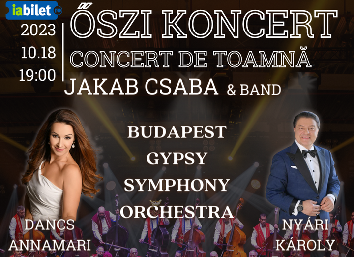 Targu Mures: Concert de toamnă Jakab Csaba- őszi koncert