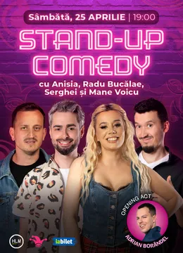 The Fool: Stand-up comedy cu Bucălae, Mane Voicu, Anisia și Serghei