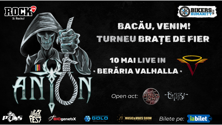 Bacau: Anton - Lansare album "Brate de Fier"