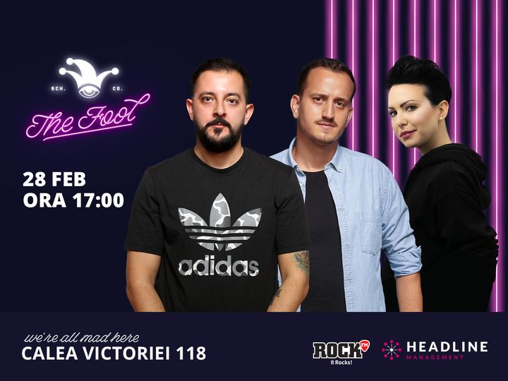 The Fool: Stand-up comedy cu Gabriel Gherghe, Mane Voicu și Voineag