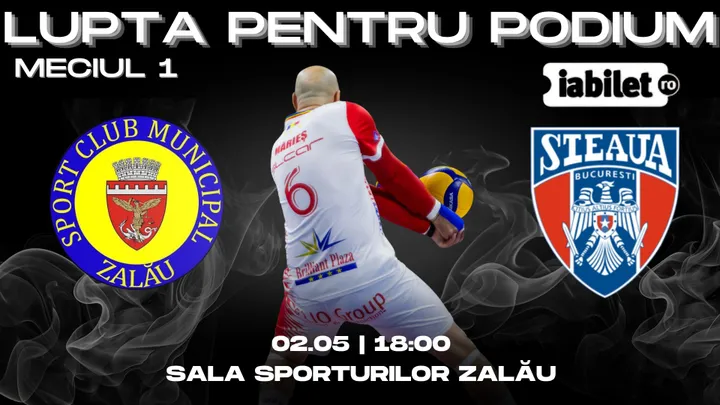 Zalău: Volei | SCM Zalău – CSA Steaua București