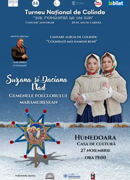 Hunedoara: Sub fereastră la om bun! Suzana și Daciana Vlad- Gemenele Folclorului Maramureșean