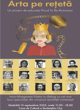 Arta pe reteta cu Irina-Margareta Nistor - Un proiect Proud to be Romanian