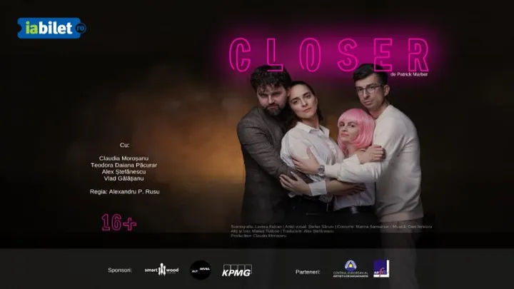 Constanta: Closer - de Patrick Marber - Premiera