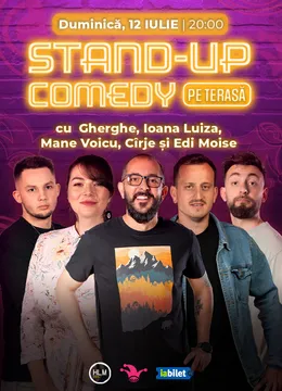The Fool Terasa: Stand-up comedy cu Cîrje, Gherghe, Mane Voicu, Ioana Luiza și Edi Moise