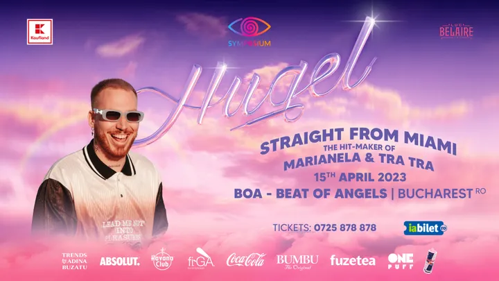 @Hugel - Straight from Miami in a unique show in #Romania