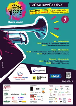 Baia Mare: Bilete 1 zi - One Jazz Festival 2025, Ediția 7.0