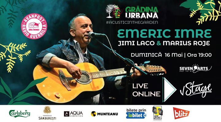 Emeric Imre & Jimi Laco & Marius Roje #acousticintheGarden (Online)
