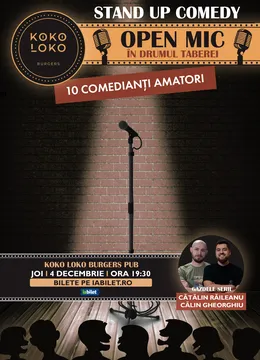 Seară de comedie la Koko Loko