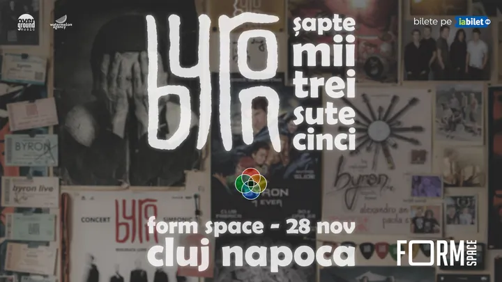 Cluj-Napoca: Concert aniversar byron - 20 de ani