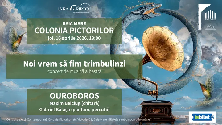 Baia Mare: Noi vrem să fim trimbulinzi. Concert Maxim Belciug și Gabriel Bălașa