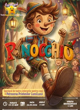 Pinocchio - Spectacol de teatru interactiv